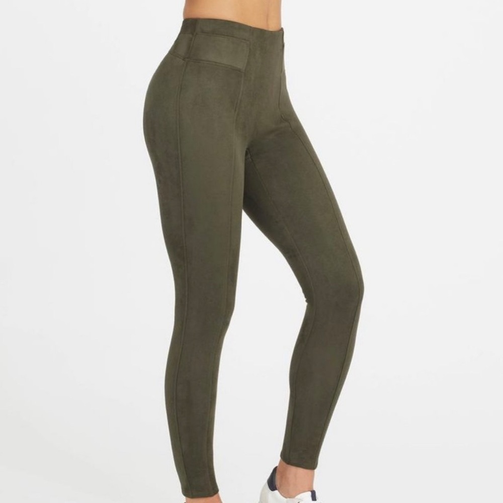 SPANX Faux Suede Leggings - NWOT